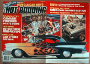 POPULAR HOT RODDING 1984 APR - BUICK 455, V-8 RX-7, LUV & Z